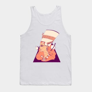 Peach Nefertiti and The Stars Tank Top